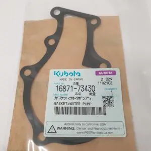 PUMP GASKET  KUBOTA  1687173430