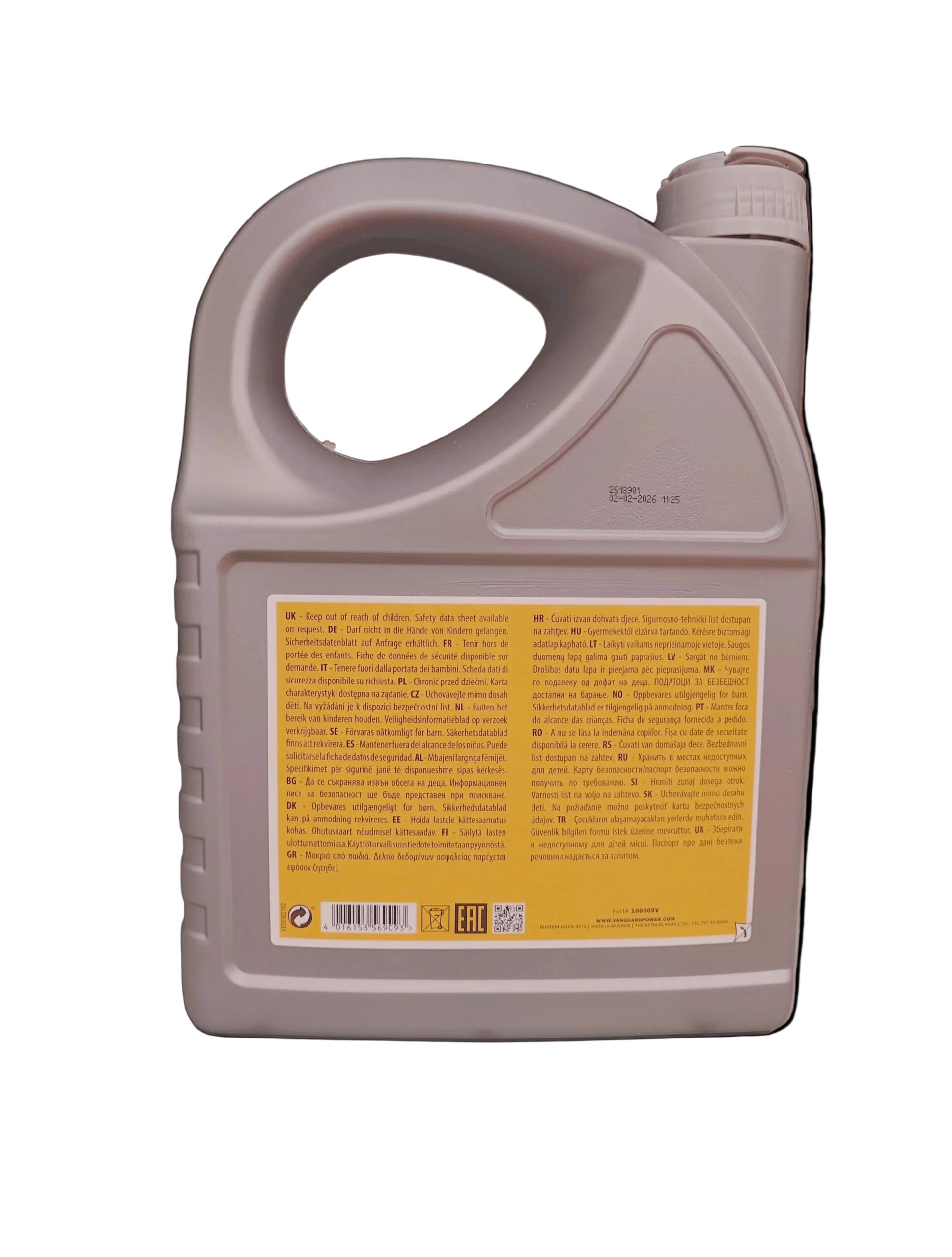 Briggs & Stratton 100009V 5 litre fully synthetic 15W-50 engine oil