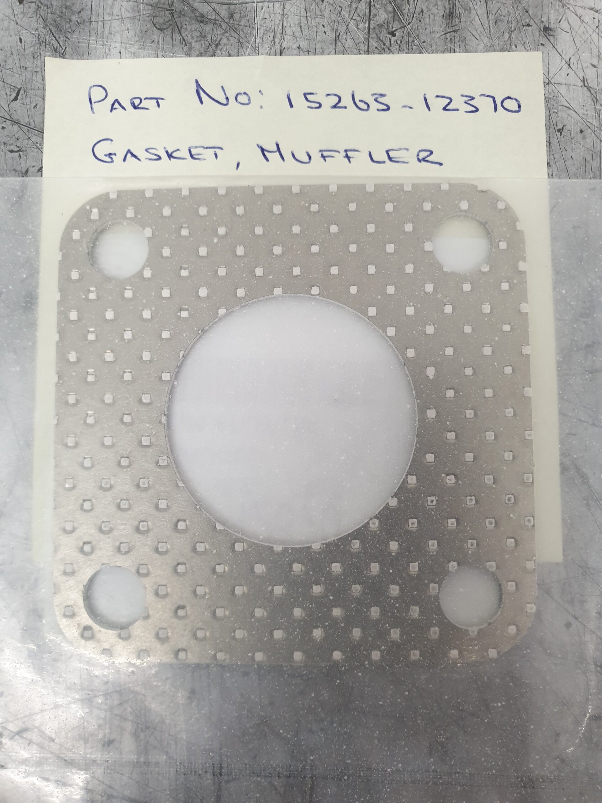 EXHAUST MUFFLER SILENCER GASKET GENUINE KUBOTA PARTS - Image 3
