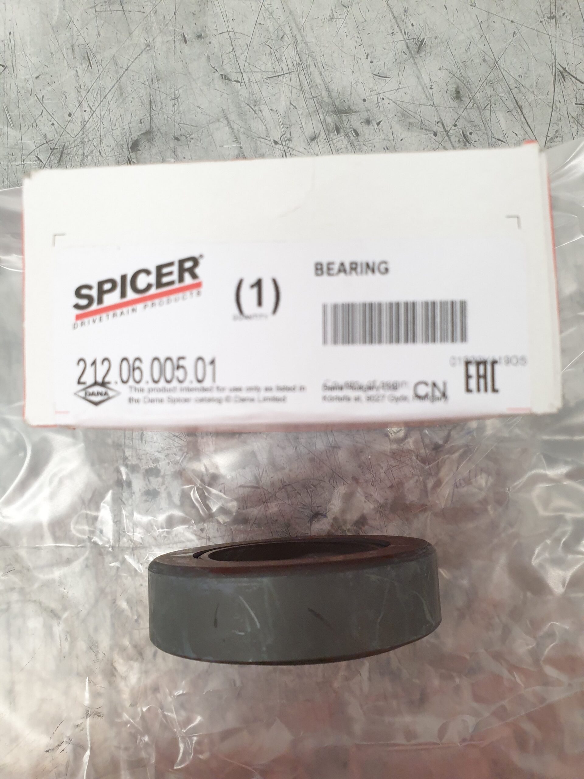 OEM BEARING D212.0600501 GENUINE DANA SPICER PARTS 212.06.005.01 - Image 4