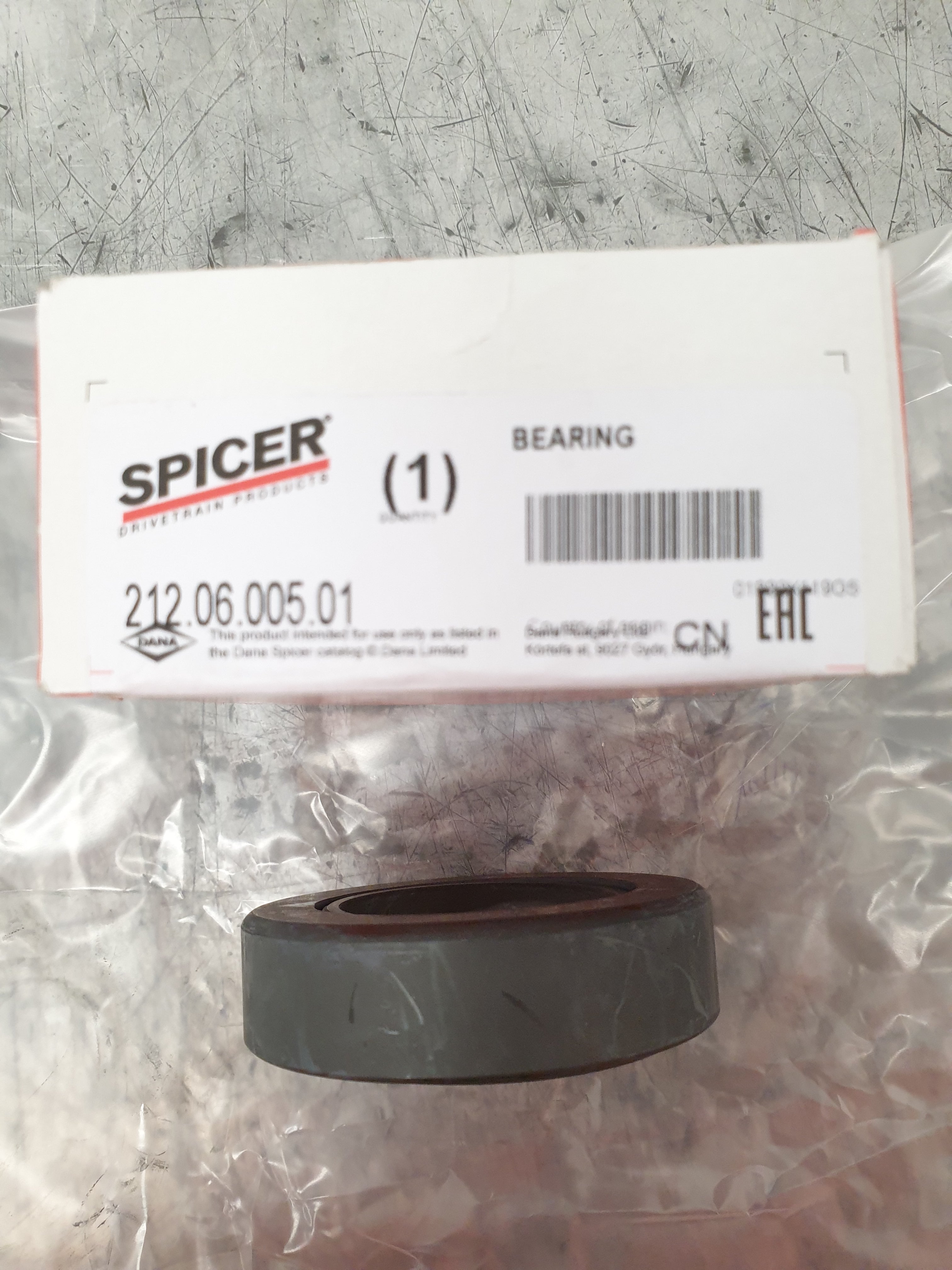 OEM BEARING D212.0600501 GENUINE DANA SPICER PARTS 212.06.005.01 - Image 4
