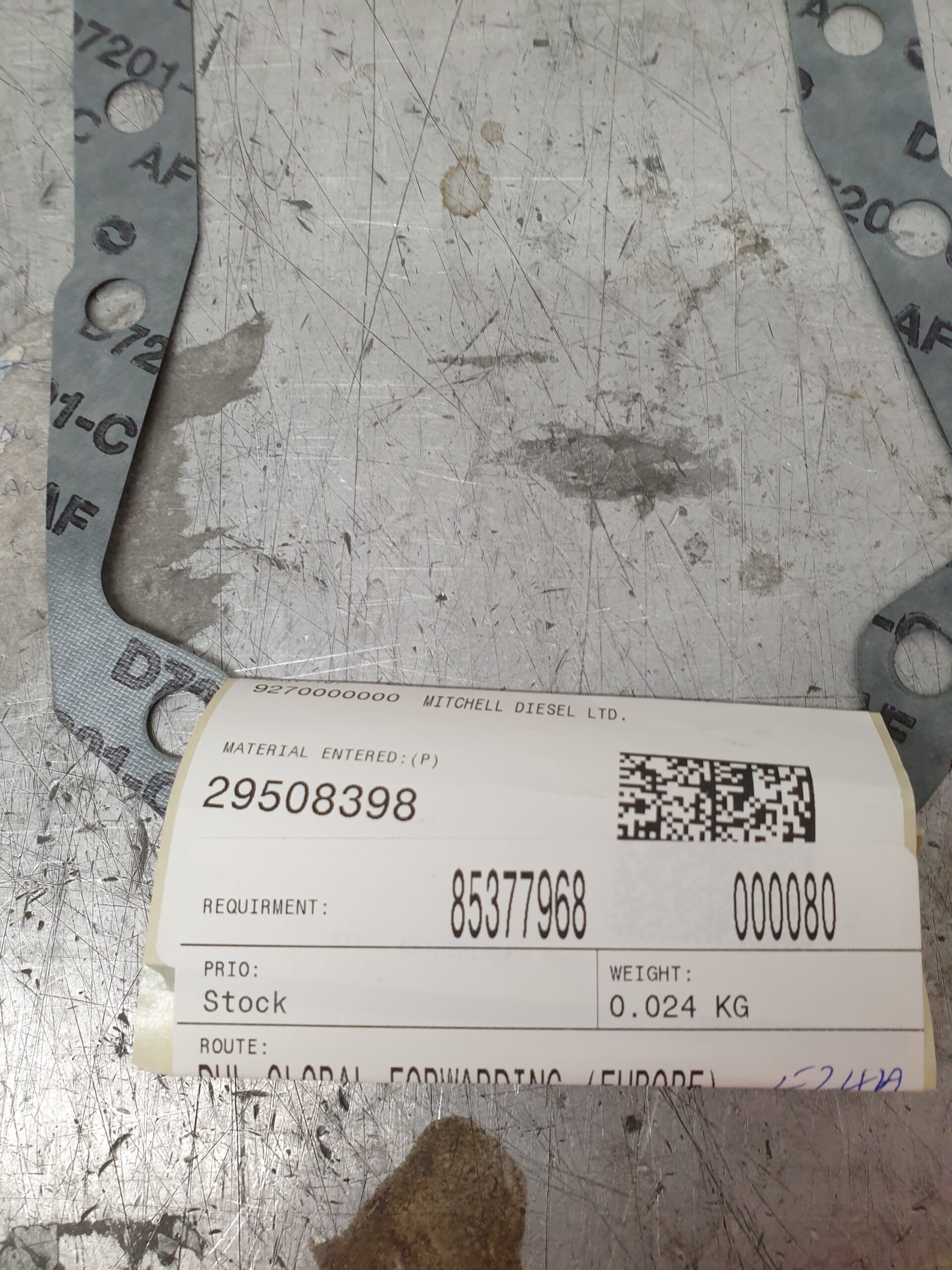 OIL COOLER HOUSING GASKET GENUINE ALLISON TRANSMISSION 29508398 - Image 3