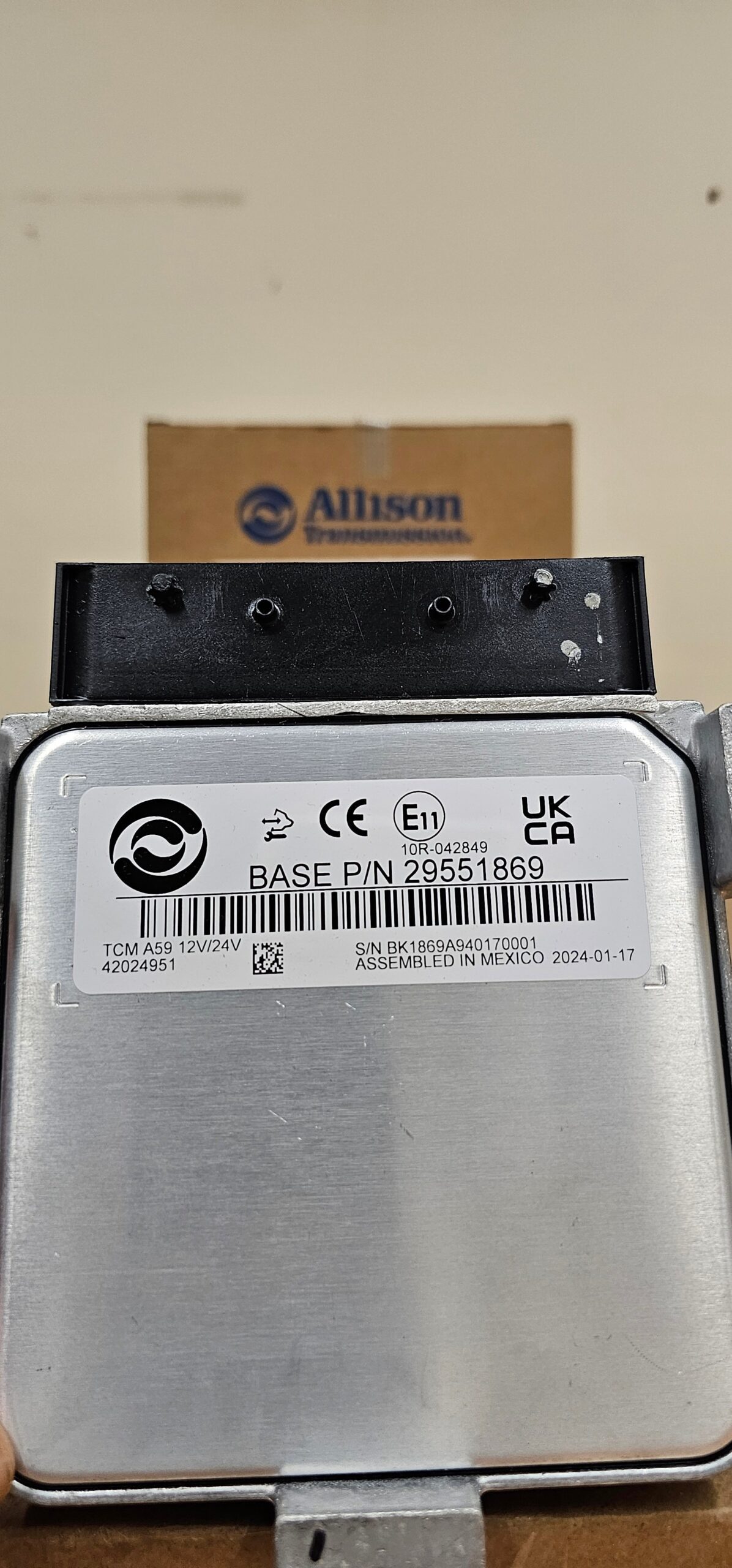 TCM A59 4TH GEN GENUINE ALLISON TRANSMISSION PARTS 29551869 - Image 6