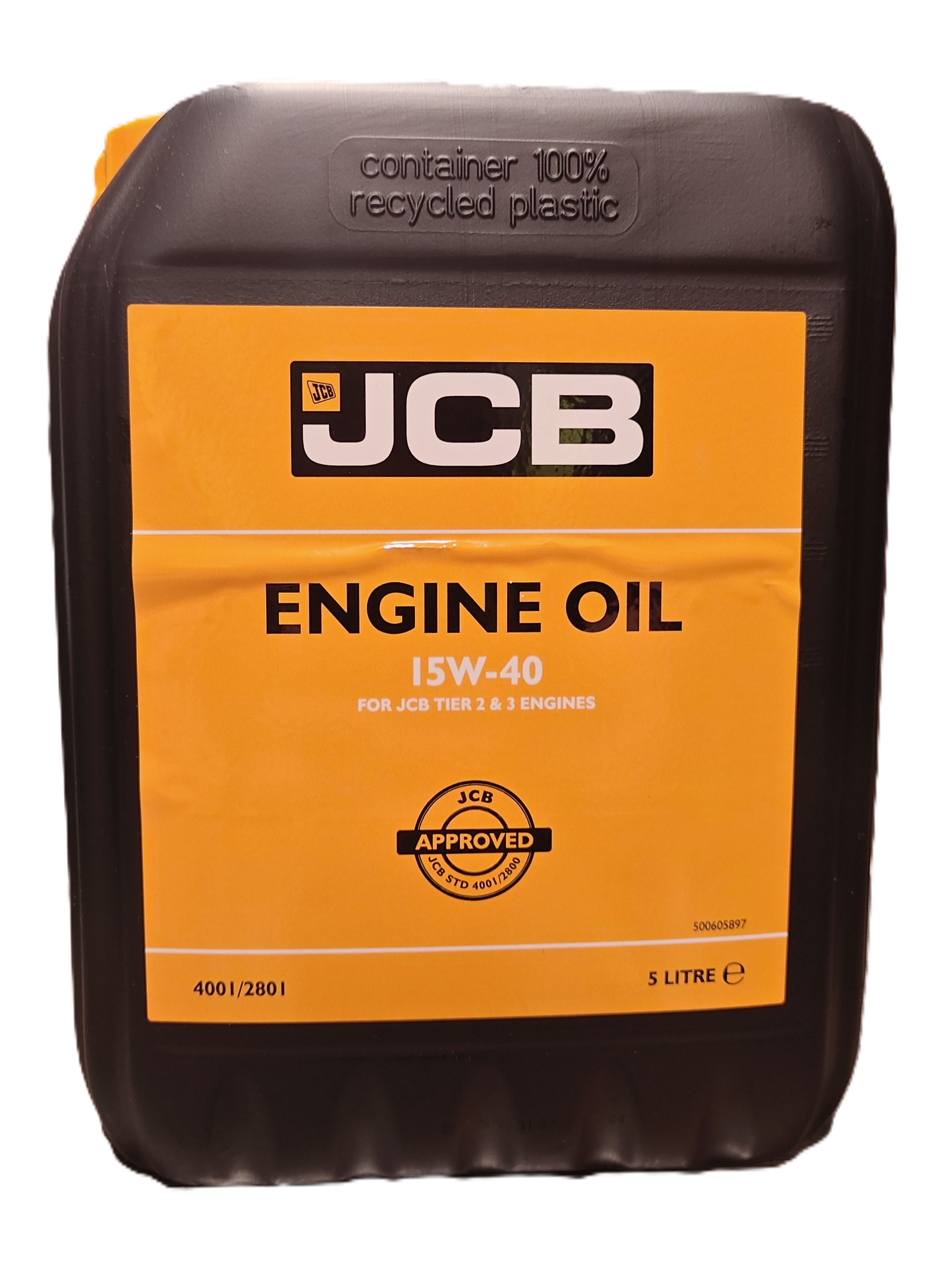 JCB 15W-40 Engine Oil - Image 2