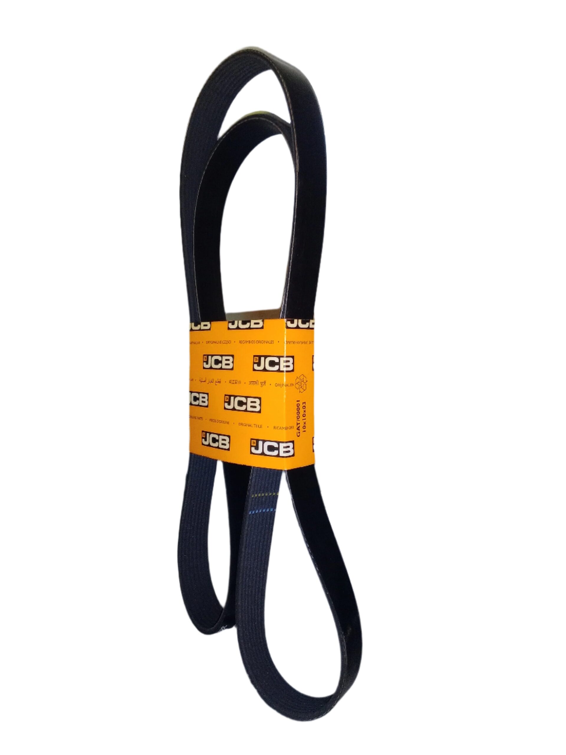 AUXILLERY FAN BELT GENUINE JCB PARTS 320/08599 - 320/A8706 - Image 2