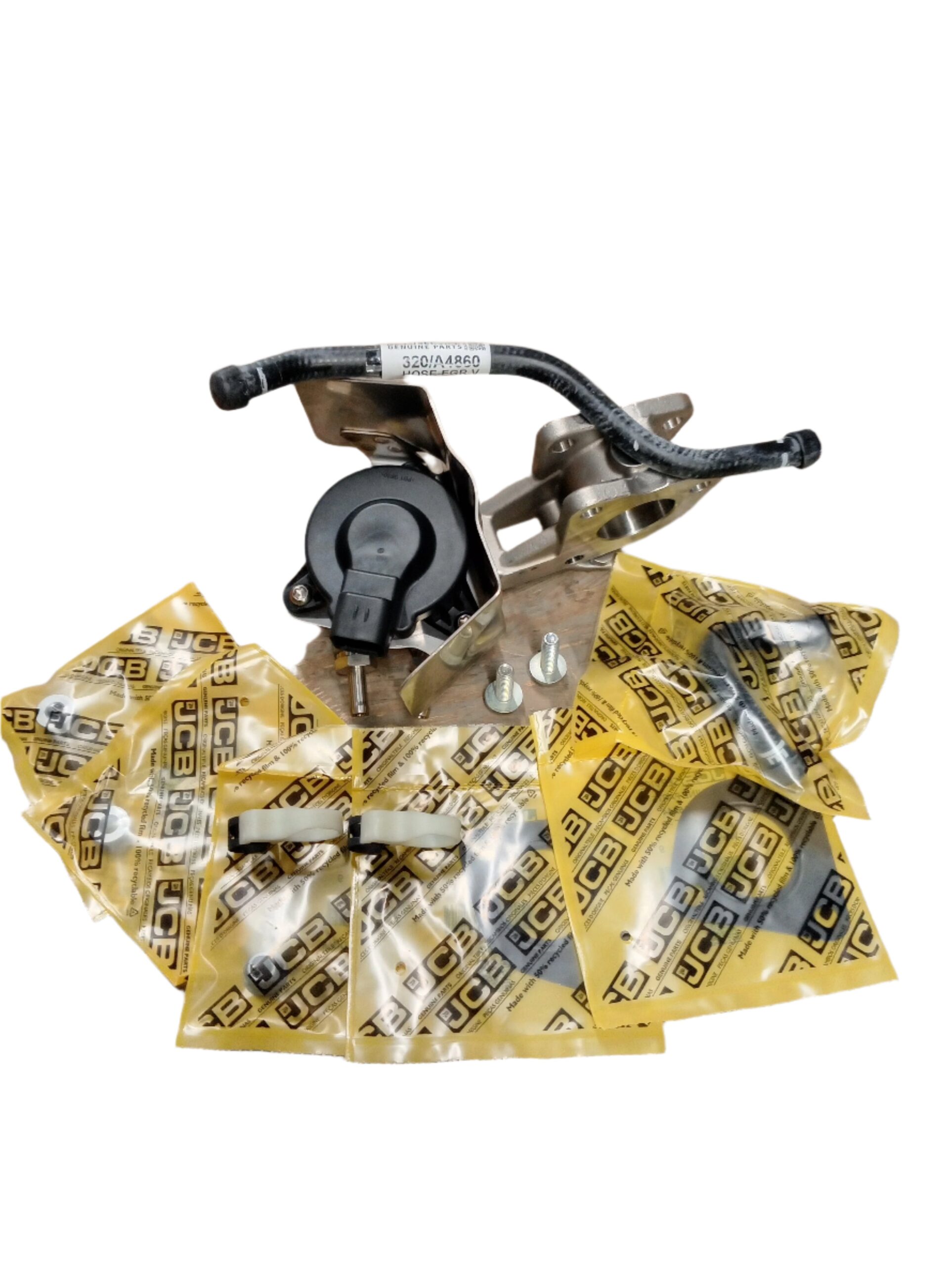 EGR VALVE KIT COMPLETE GENUINE JCB PARTS 320/D9110 - Image 2
