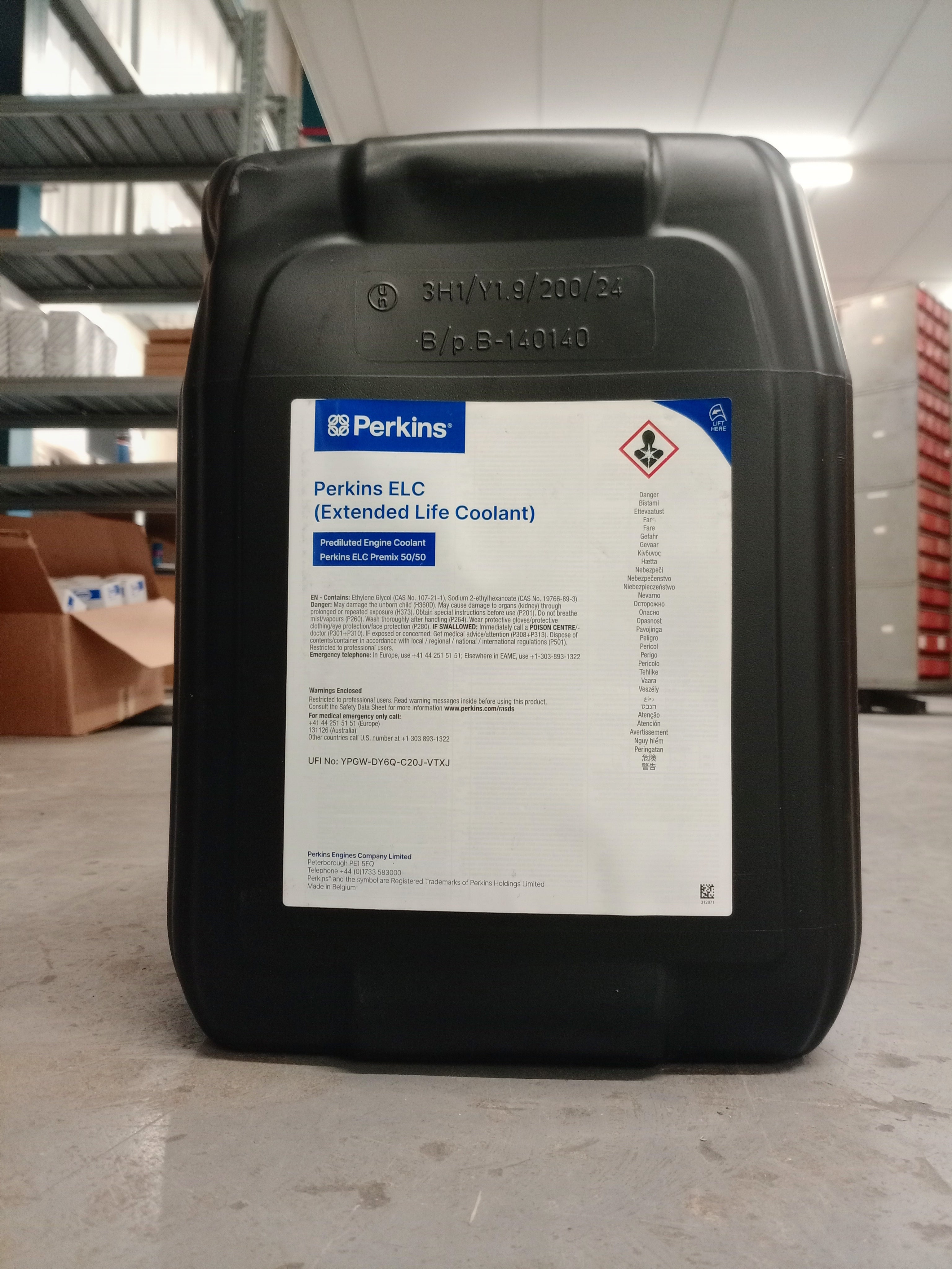 COOLANTINHIBITOR - PERKINS / FG-WILSON 20L Premix 50/50 - Image 3