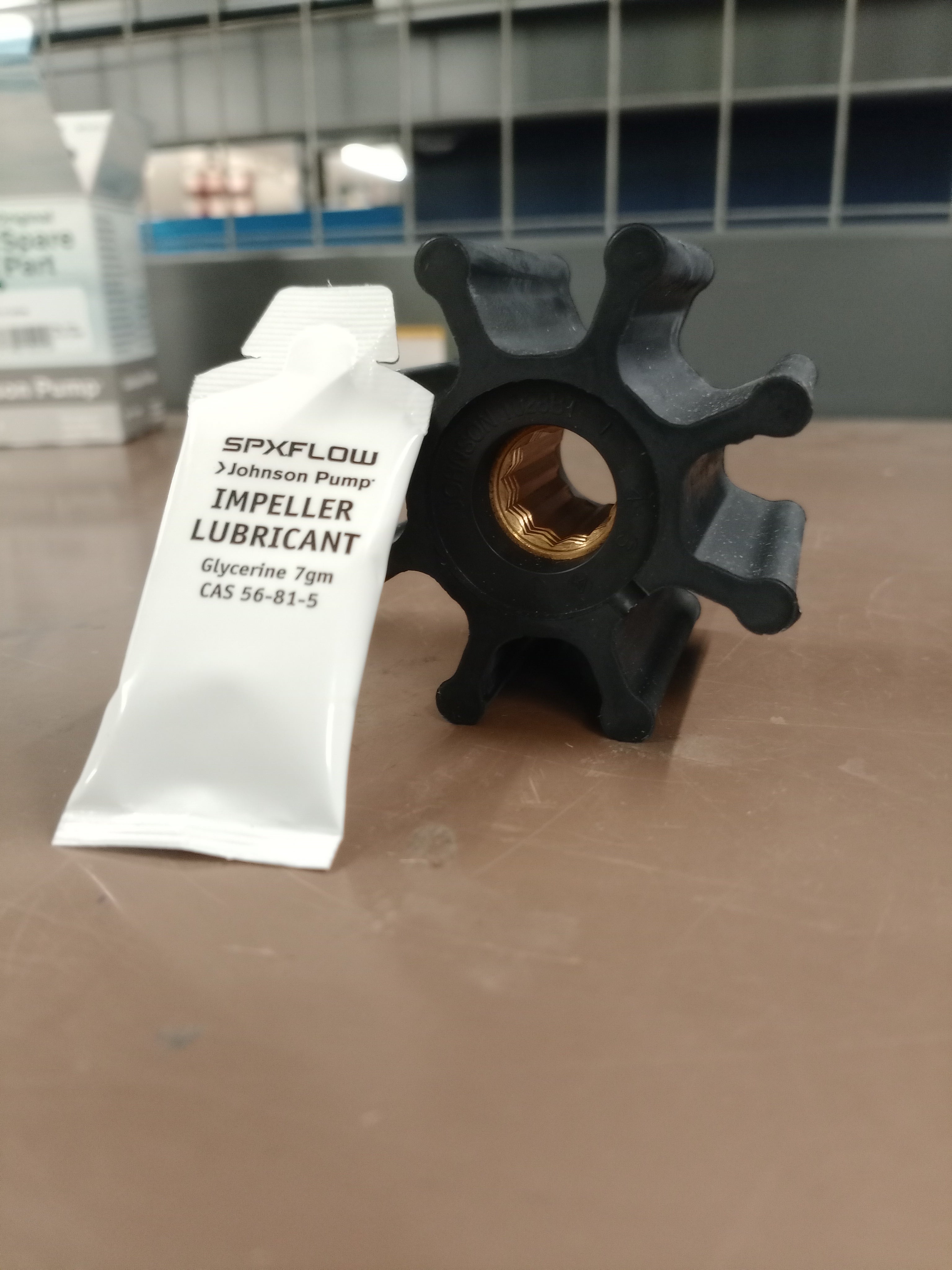 STEYR MOTORS SERVICE KIT RAW SEA WATER PUMP IMPELLER (EPDM) 500871 / Z011753-2 - Image 2