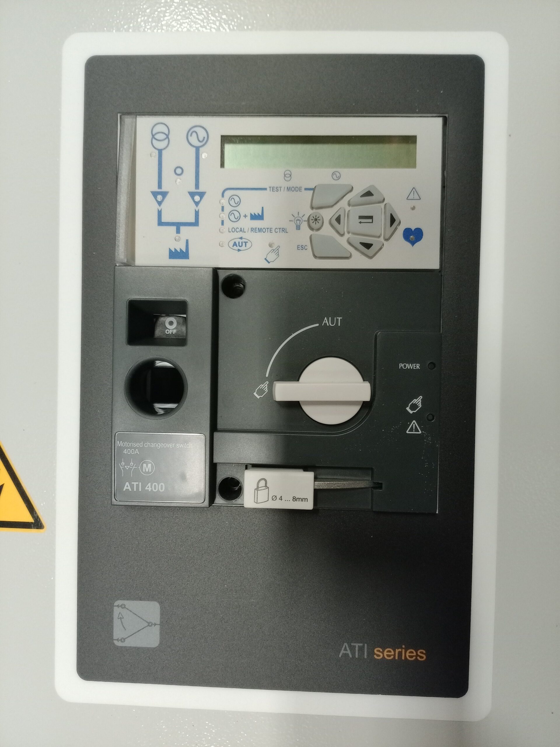 FG WILSON 400A AUTOMATIC TRANSFER PANEL WITH MOTORISED SWITCH - Image 7
