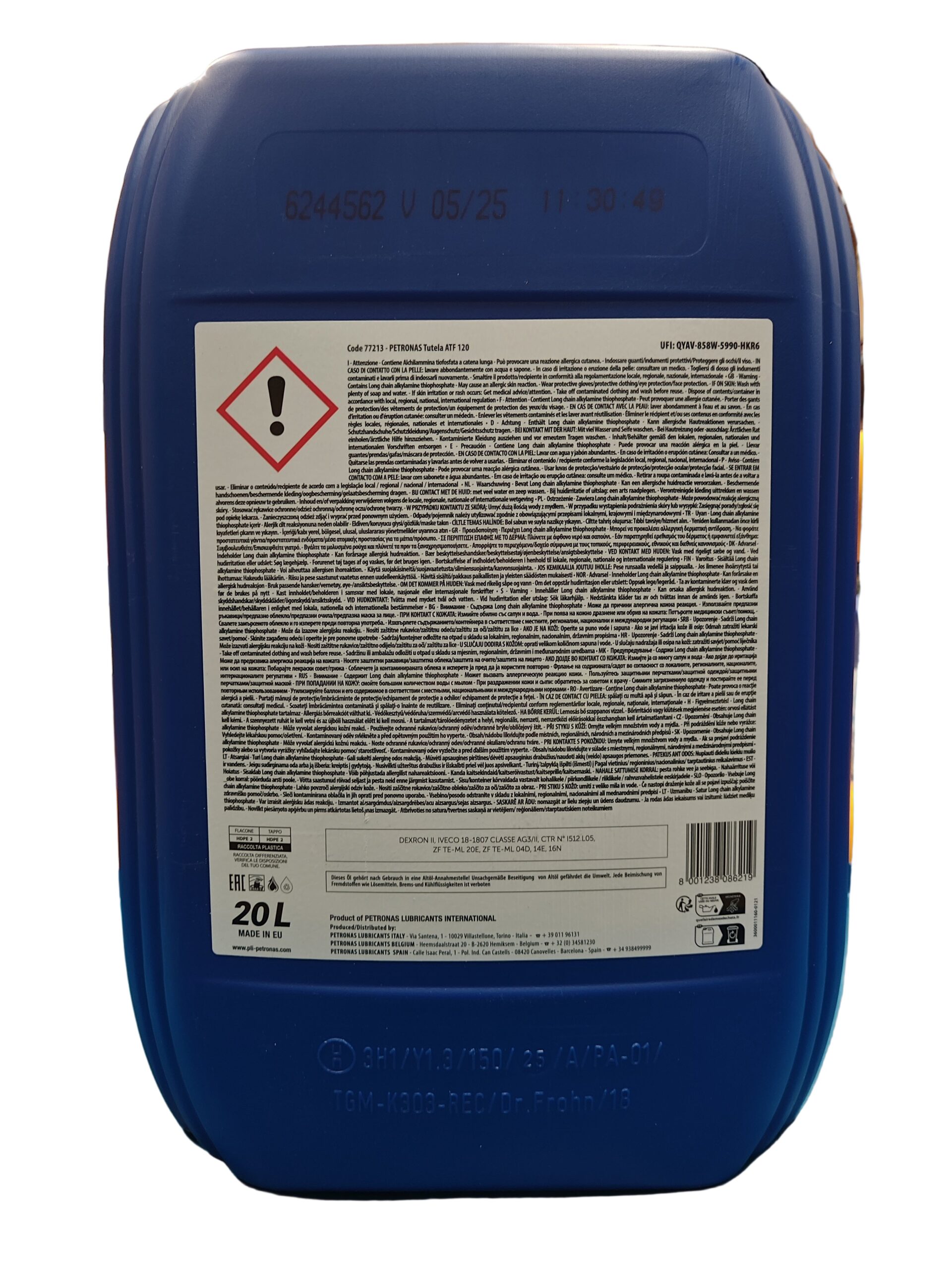 Petronas Tutela ATF 120 – 20 L - Image 2