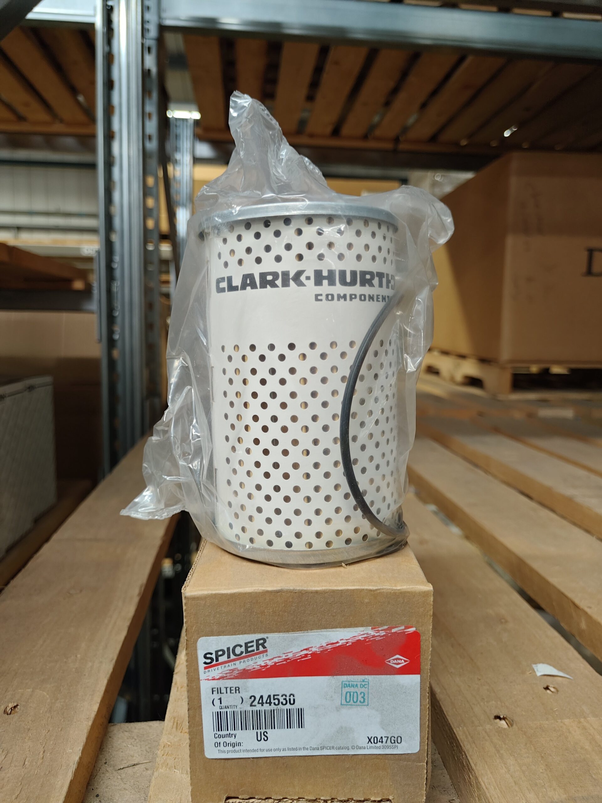 INLINE FILTER KIT GENUINE CLARKE / DANA SPICER PARTS D244530 244530 D244639 244639 - Image 2