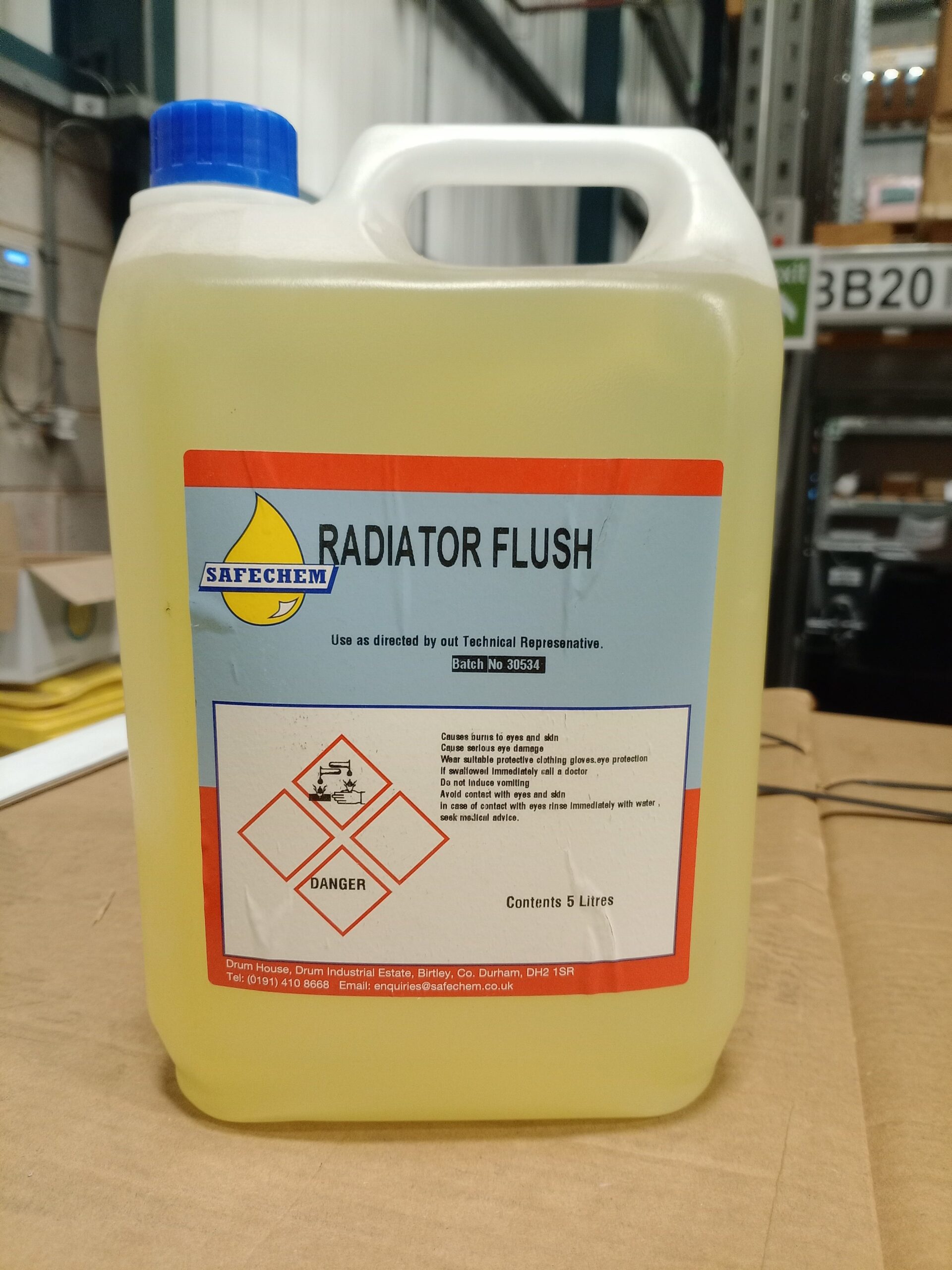 RADIATOR FLUSH SAFECHEM 5L -SUITABLE FOR ALL ON-ROAD & OFF-ROAD WATER COOLED ENGINES - Image 3