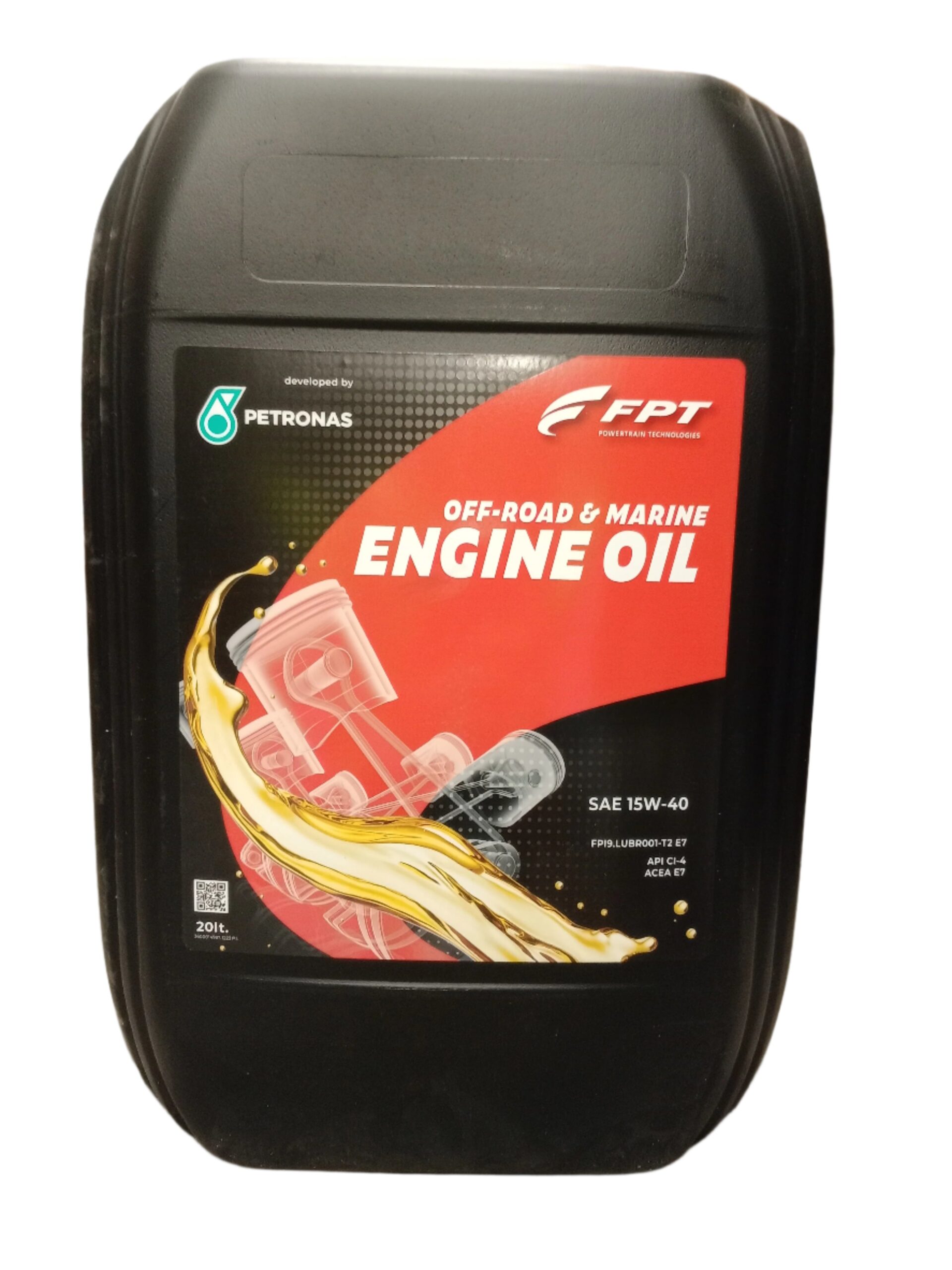 FPT INDUSTRIAL PETRONAS ENGINE OIL 15W-40 OFFROAD & MARINE 20L - Image 6