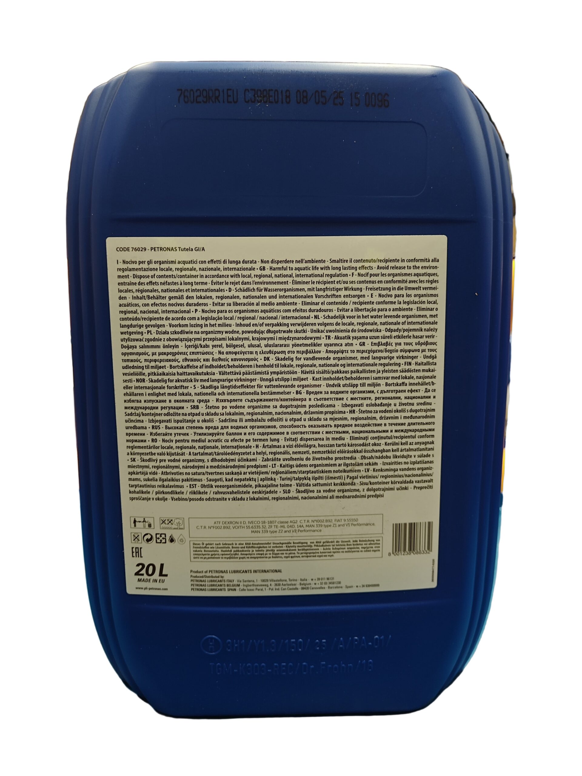 Tutela GI/A Gear Oil – 20L - Image 2