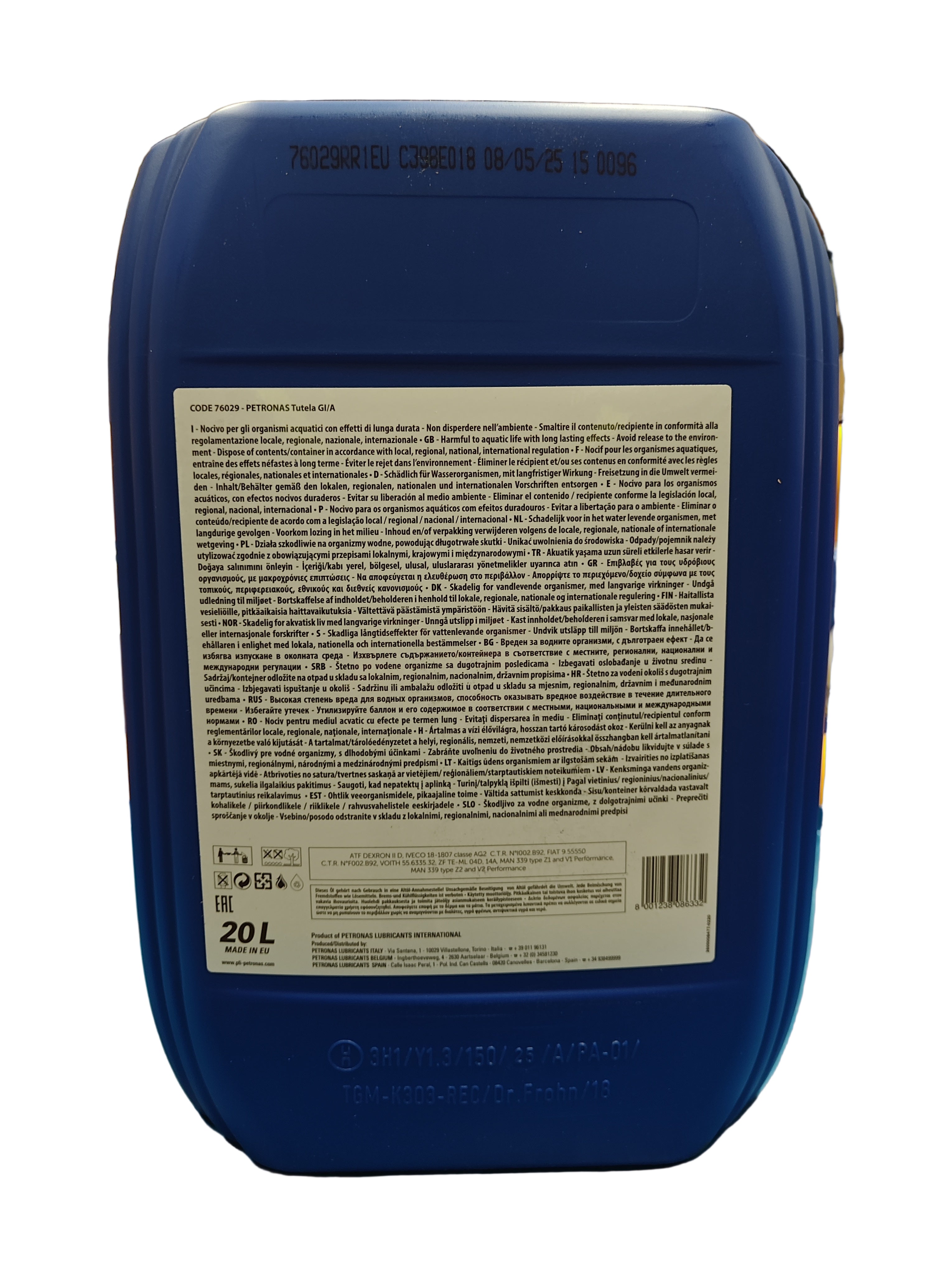 Tutela GI/A Gear Oil – 20L - Image 2