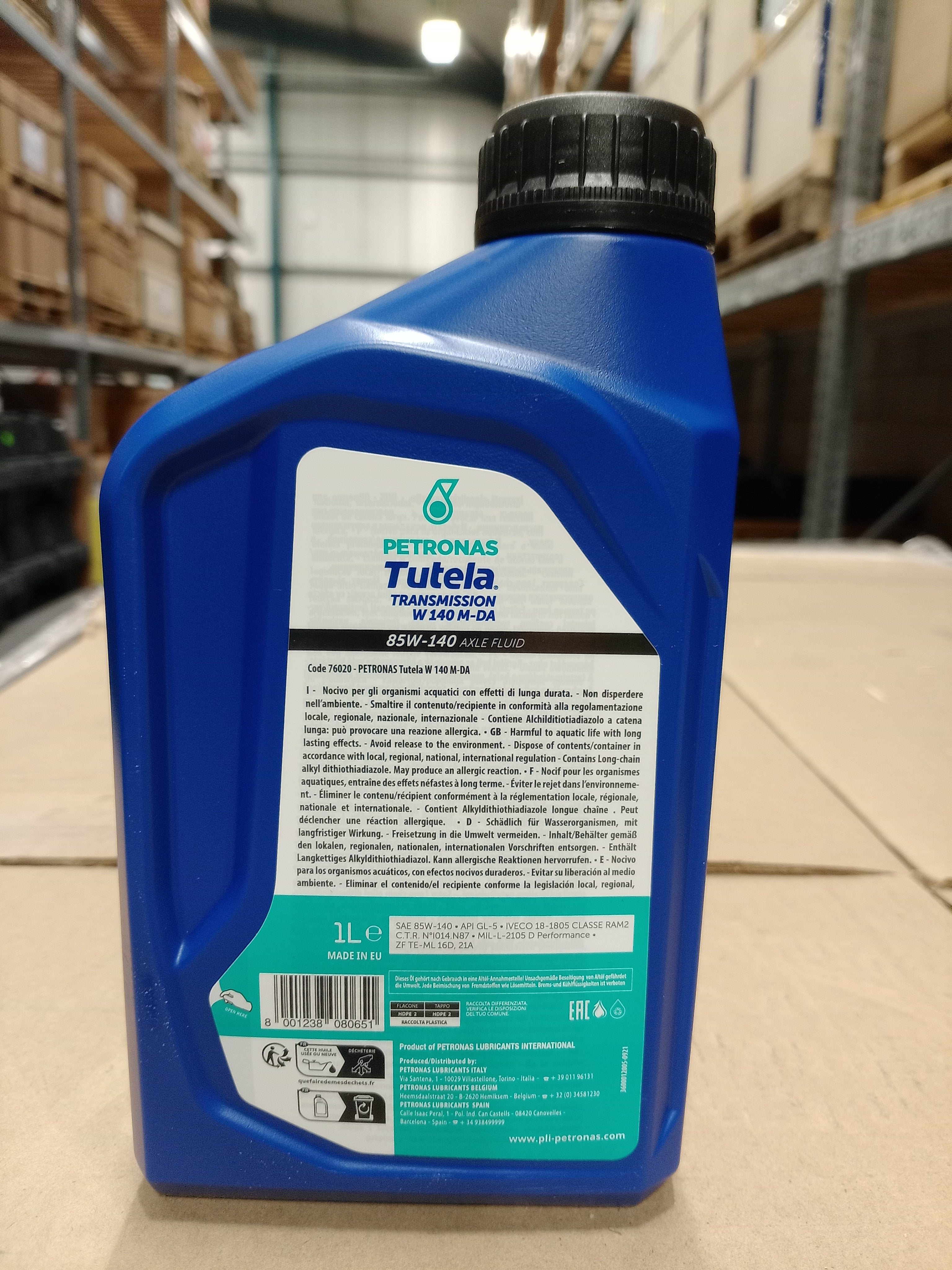 PETRONAS TUTELA W/MDA TRANSMISSION FLUID 85W-140 - Image 5