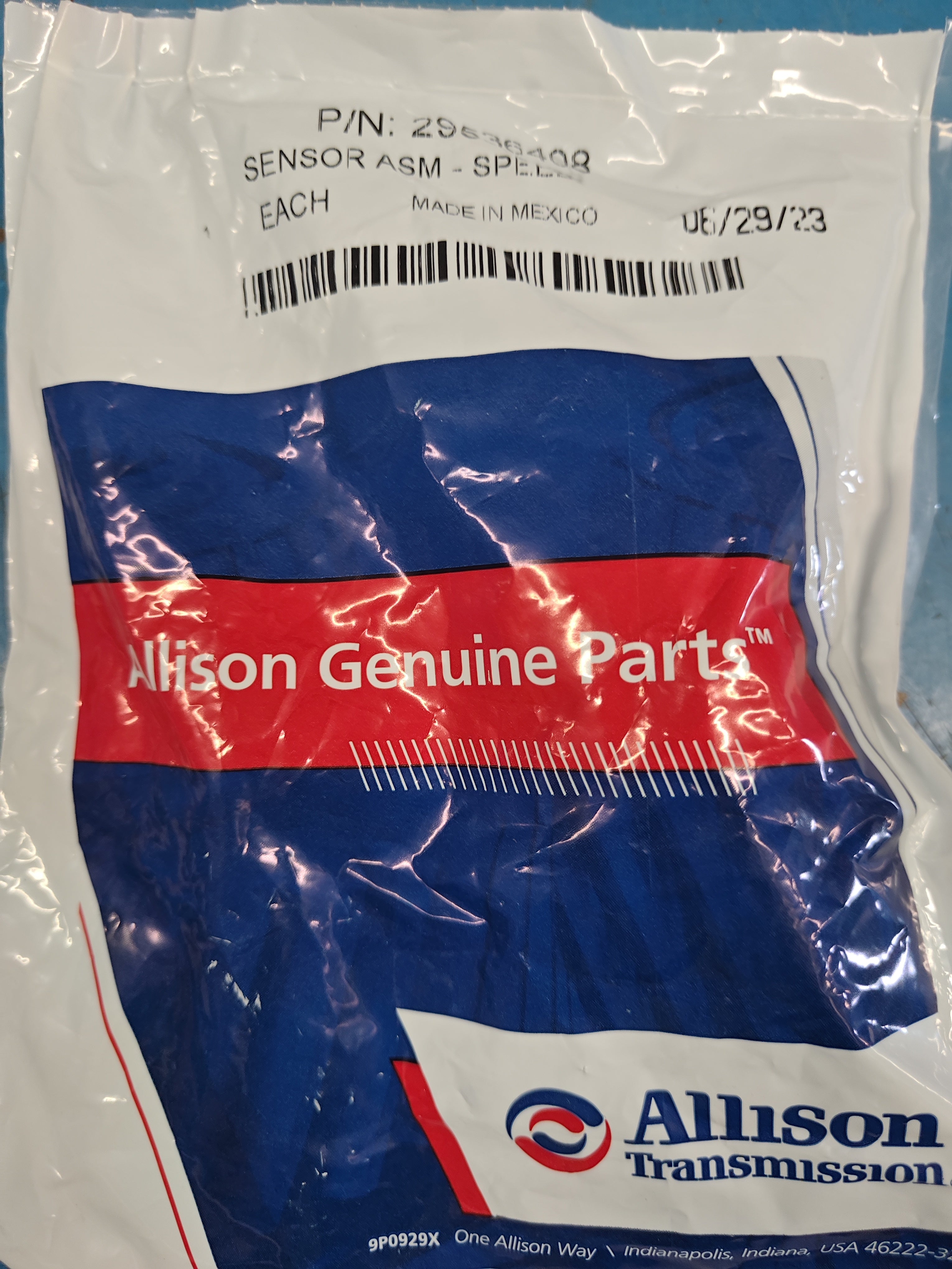 TRANSMISSION SPEED SENSOR GENUINE ALLISON TRANSMISSION PARTS 29536408 - Image 3