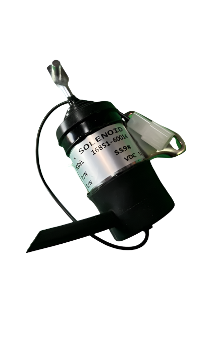 Kubota Fuel Shut-Off Solenoid 16851-60014 – 16851-60015 Genuine OEM Replacement